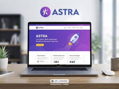 Astra Pro is a fast, lightweight and highly customizable WordPress theme for business websites, blogs, portfolios and WooCommerce stores. Create responsive, professional websites with advanced layouts, typography, header, footer and customization options.