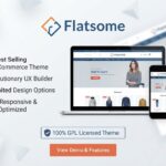 Flatsome WordPress WooCommerce Theme – Create a responsive, modern, and customizable eCommerce store with professional layouts, mobile-friendly design, and powerful WooCommerce features.