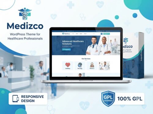 Medizco is a modern medical and healthcare WordPress theme for hospitals, clinics, doctors, dentists, medical centers, pharmacies, laboratories, and healthcare professionals.