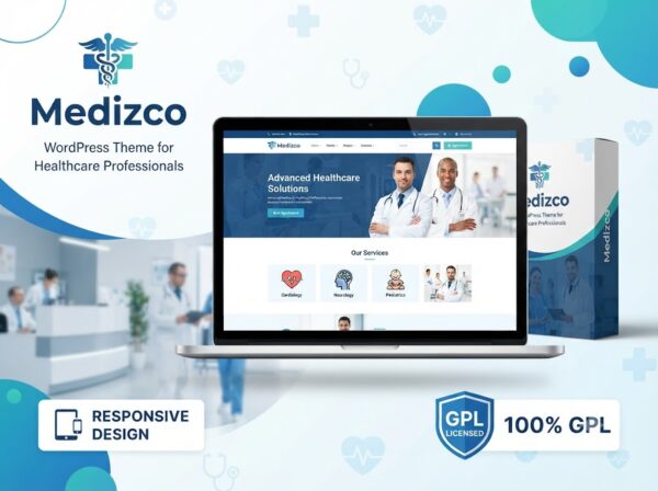 Medizco is a modern medical and healthcare WordPress theme for hospitals, clinics, doctors, dentists, medical centers, pharmacies, laboratories, and healthcare professionals.