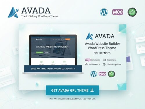 Avada is a powerful multipurpose WordPress theme and website builder for creating responsive business websites, WooCommerce stores, blogs, portfolios, agencies, landing pages, and professional websites with flexible customization options.