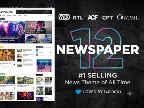 Newspaper – News & WooCommerce WordPress Theme