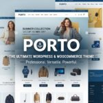 Porto is a powerful multipurpose WordPress and WooCommerce theme for eCommerce stores, business websites, agencies, portfolios, blogs, and modern responsive websites.